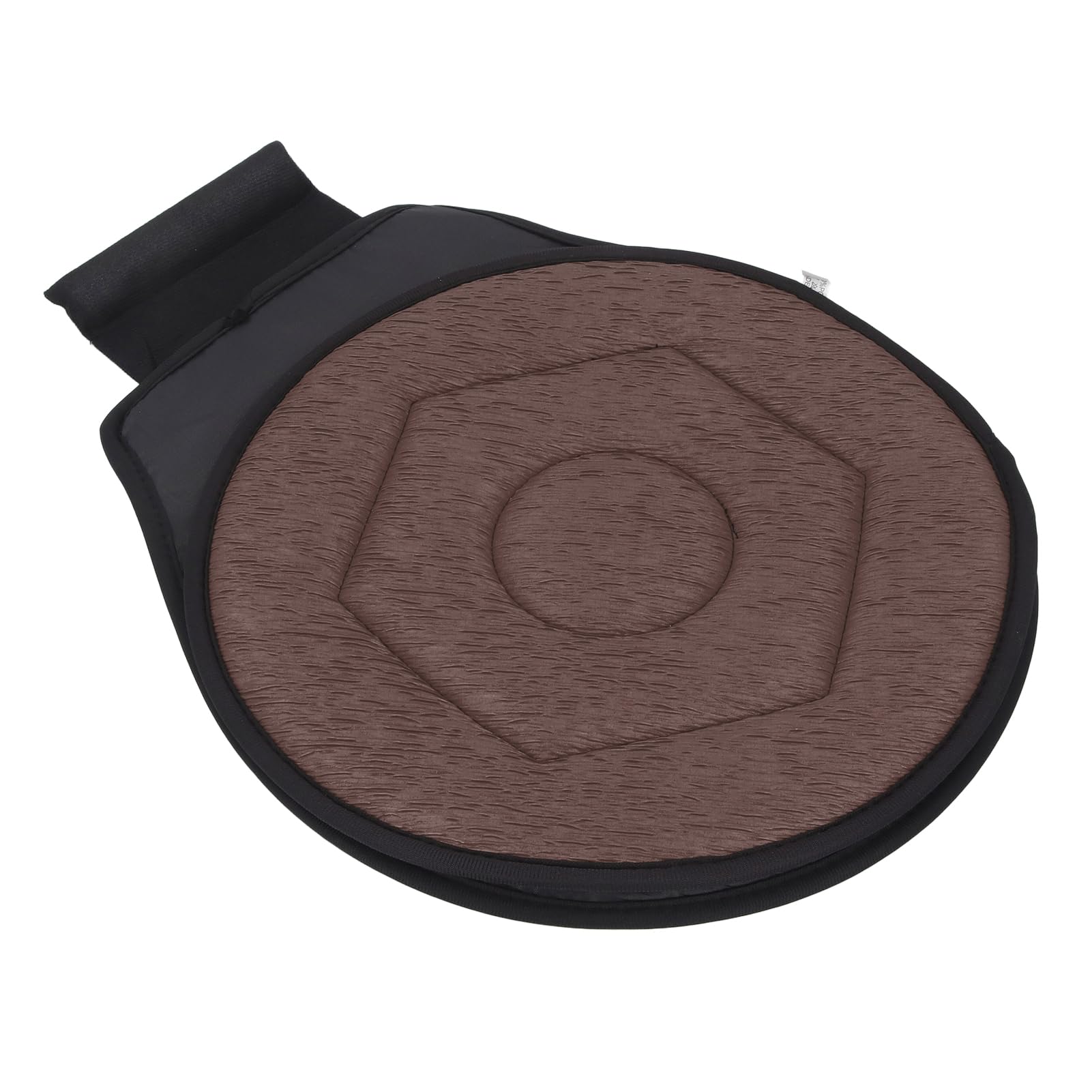 Poduszka Obrotowa do Samochodu, Poduszka Obrotowa o 360 Stopni, Miękka, łagodzi Zmęczenie Lędźwiowe u Osób Starszych (BLACK) (BROWN)