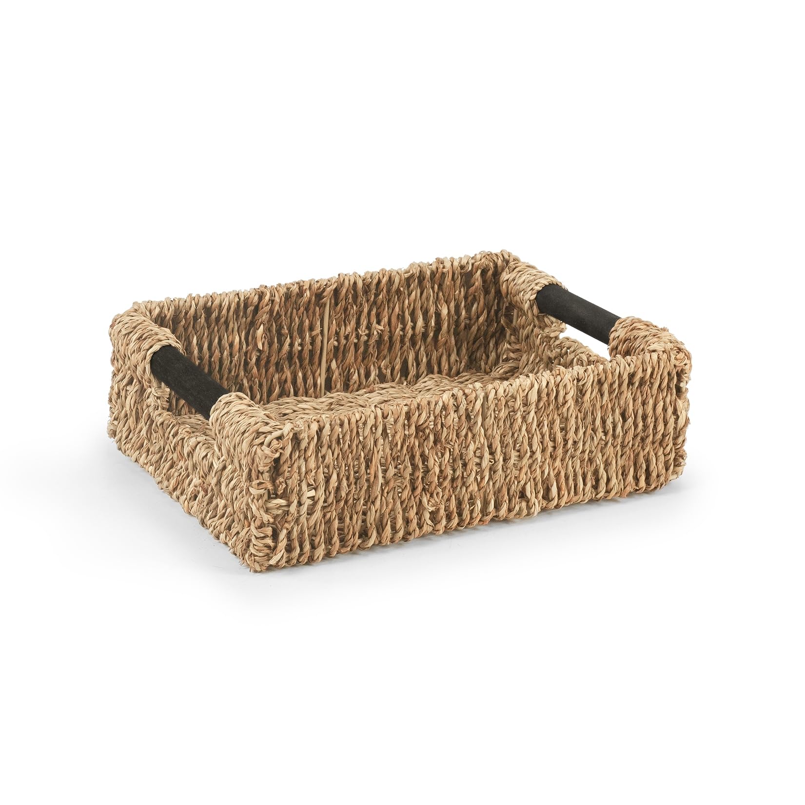 Woodluv Storage Baskets, Storage Baskets for Shelves, Nesting Storage Box Organiser | Shelf Hamper Organiser for Bathroom, Bedroom, Kitchen & Home Office, Small