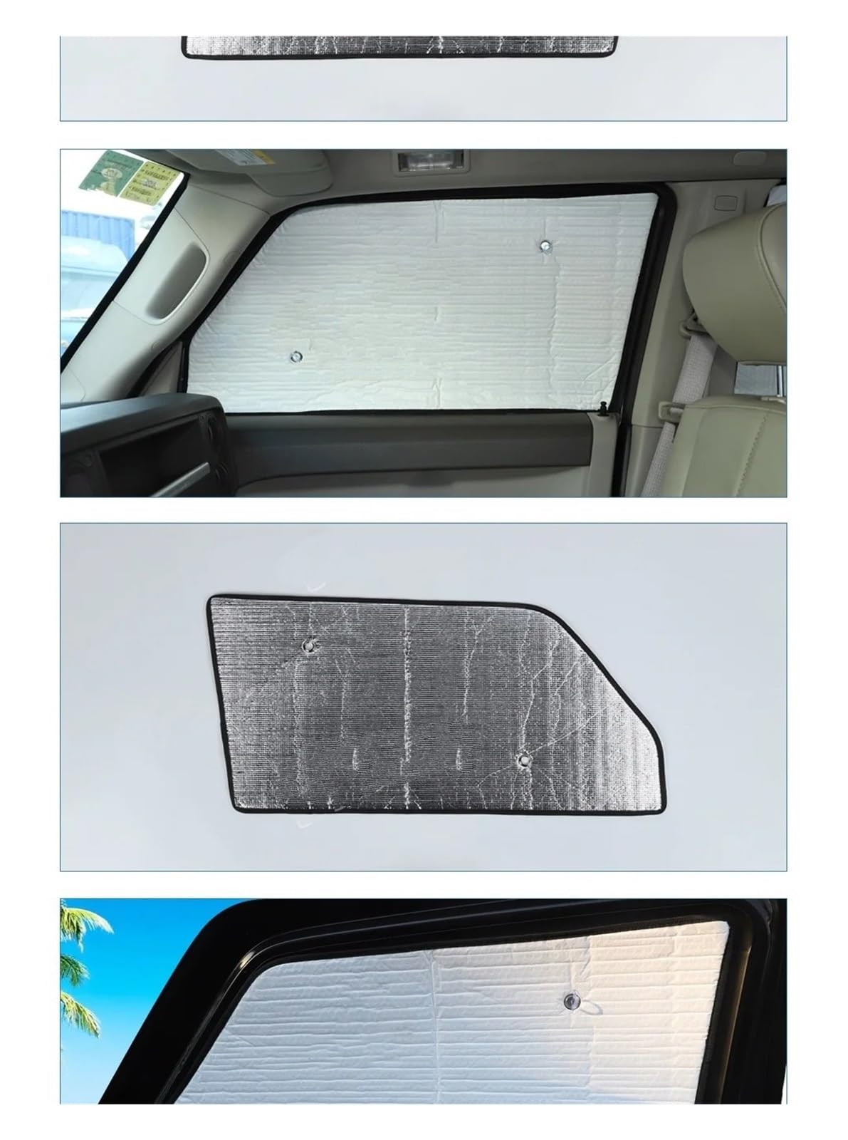 Parasol Parabrisas Cubierta Parasol Parabrisas Delantero Trasero Coche Protección Para Visera Ventana Para Jeep Para Grand Para Commander 2006 2007 2008 2009 2010