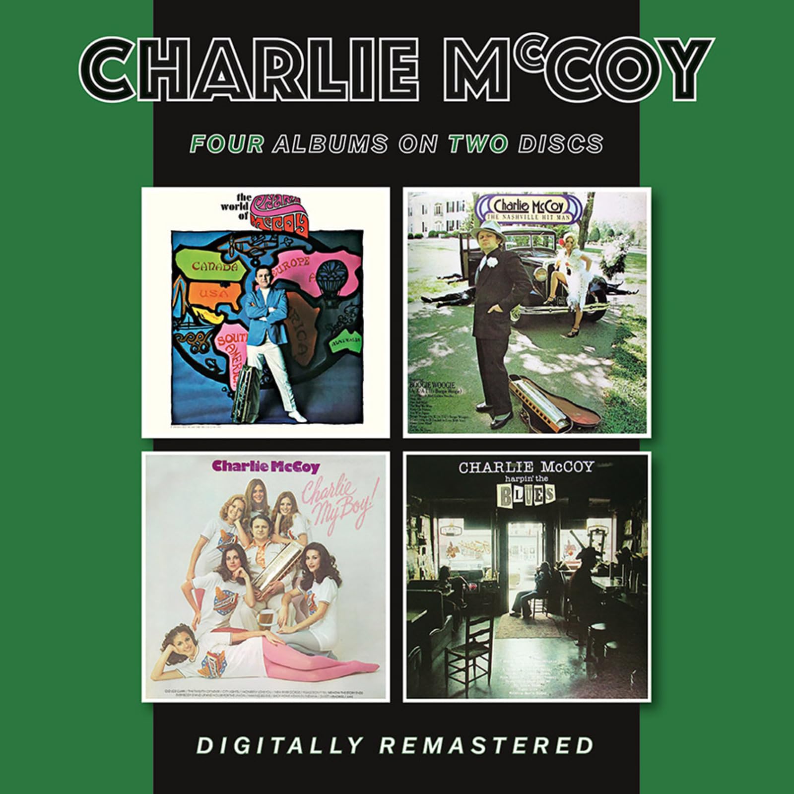 The World Of Charlie McCoy Nashville Hit Man Charlie My Boy Harpin' Blues