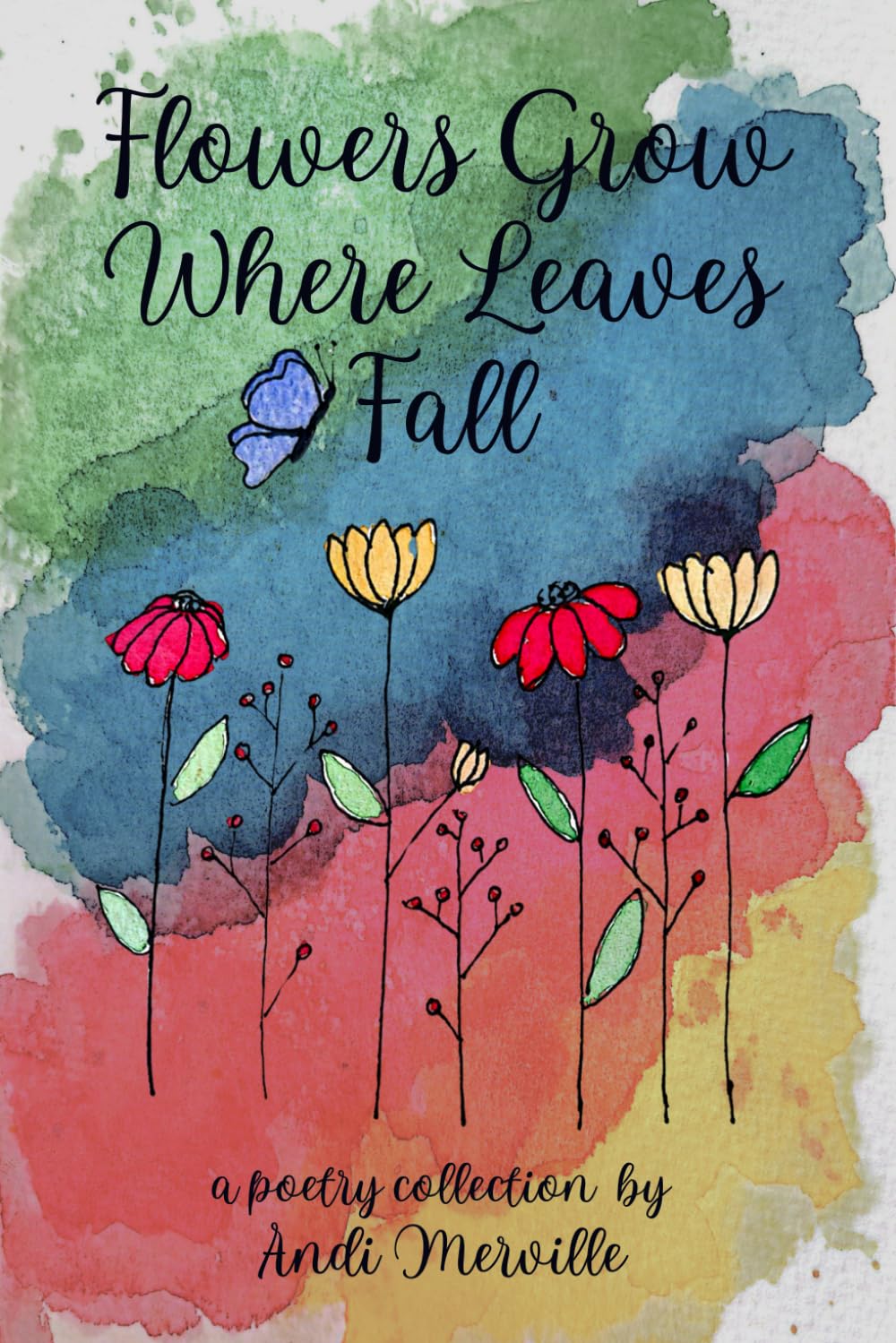 Flowers Grow Where Leaves Fall