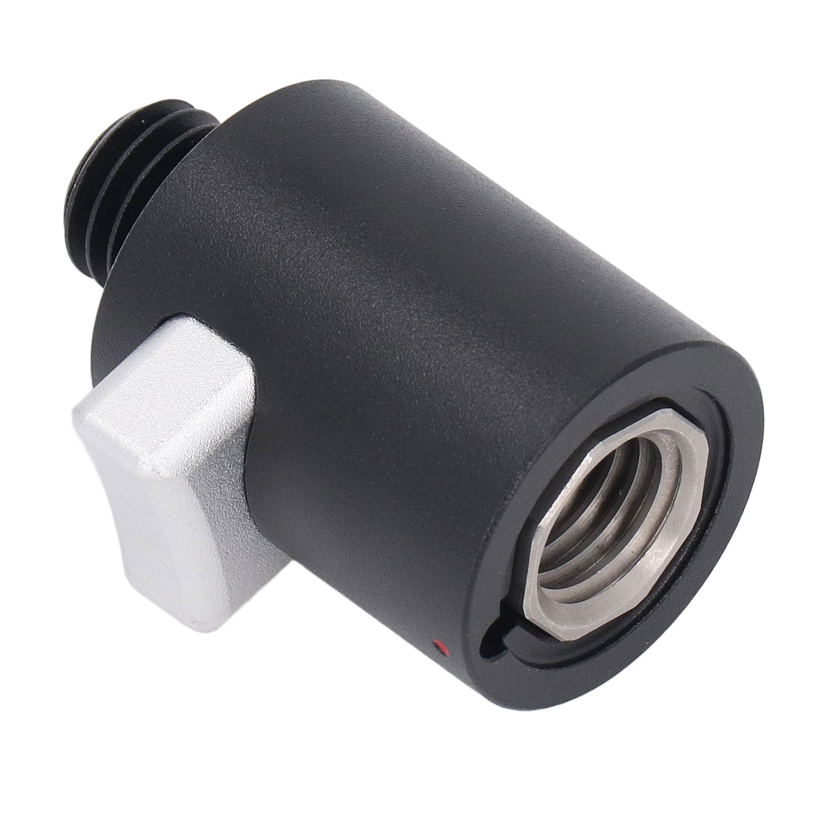 Luocute Adapter do Stalówki QRA02, Gwint 5/8 Cala X 11 | Adapter do szybkozłączki GPS z aluminiowej stali stopowej 40 mm do prętów pryzmatycznych, łączniki podstawy stacji RTK