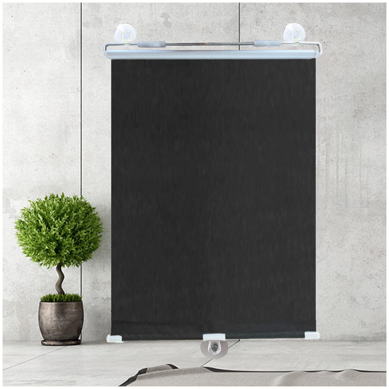 Store occultant ventouse sans perçage pare-soleil thermique