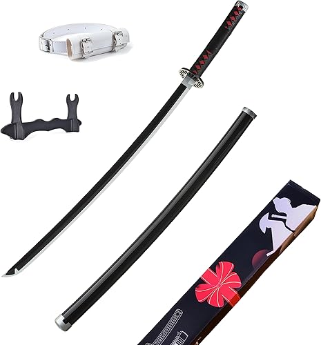 JIHPEN sword. Nuevo! Espada Demon Slayer. Aproximadamente 41 pulgadas con soporte de exhibición y cinturón. Katana de los pilares y protagonistas de