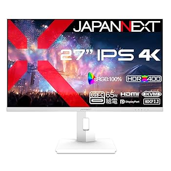 Amazon.co.jp: JAPANNEXT 27インチ IPSパネル搭載 4K(3840x2160
