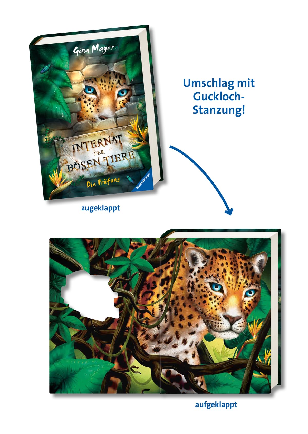 Internat der bösen Tiere, Band 1: Die Prüfung (Bestseller-Tier-Fantasy ab 10 Jahre) (Internat der bösen Tiere, 1)