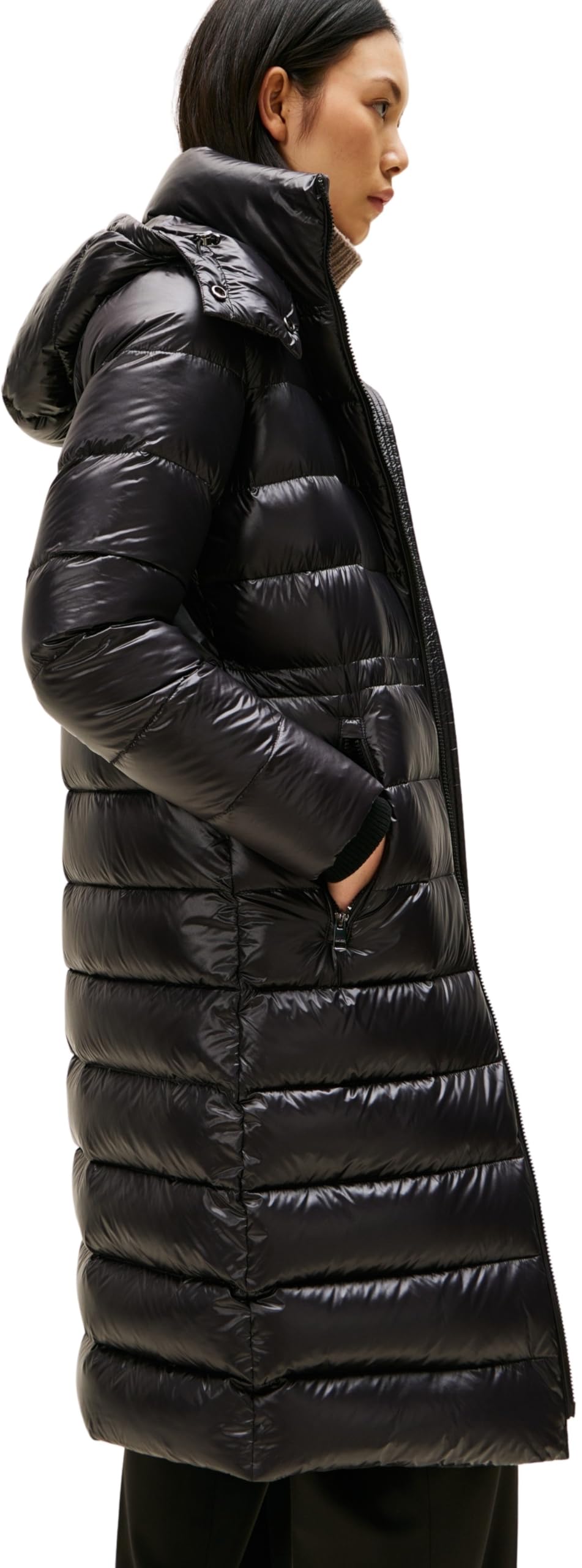 Tommy Hilfiger Gloss Hw Down Waist Reg Maxi Ww0ww47356 Abrigo acolchado Mujer (Pack de 1)