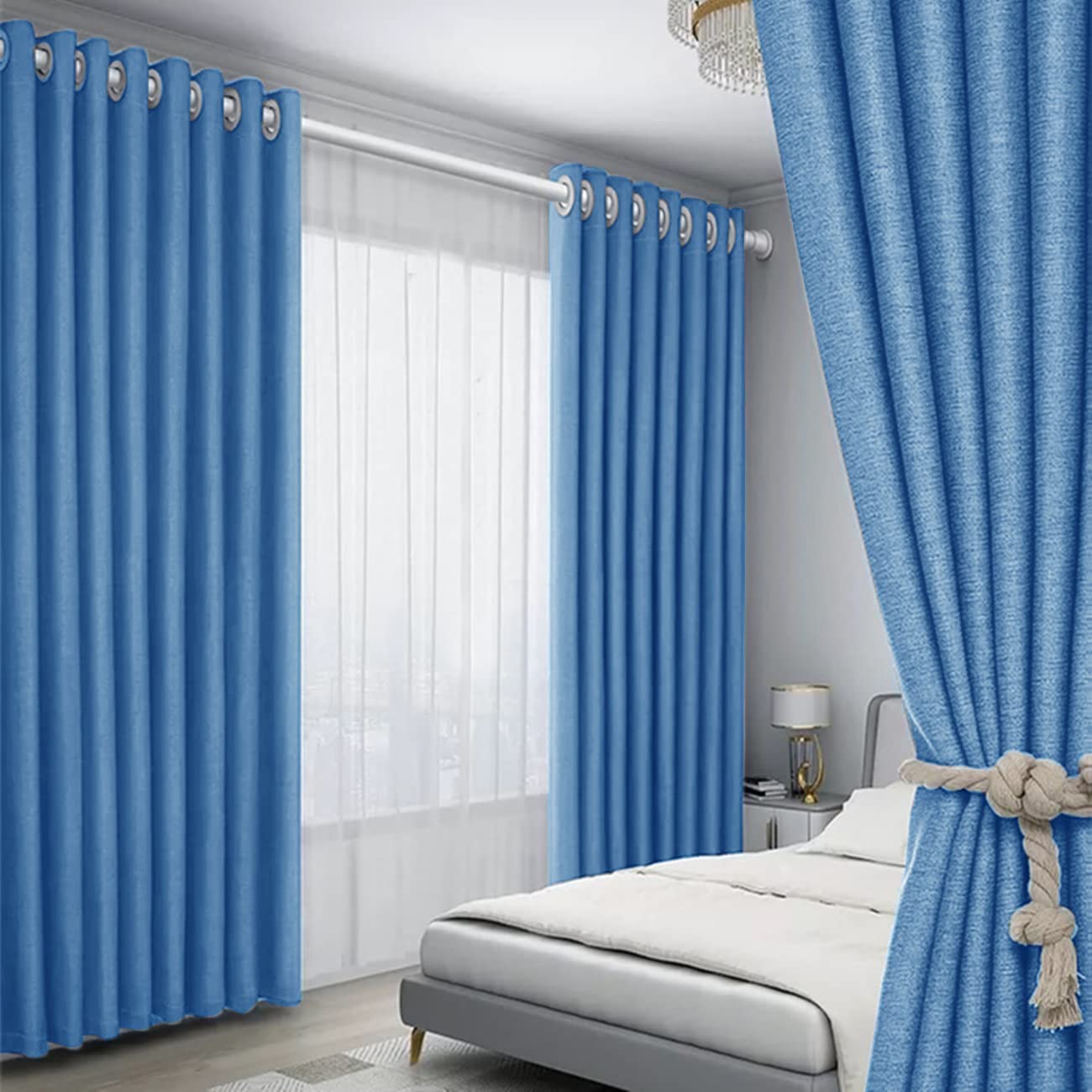 JUDAThermal Insulated Grommet Window Curtains - R19,150x270cm