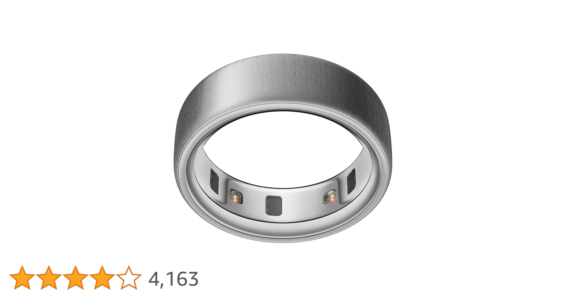 Oura Ring 4 サイズ7 ブラッシュドシルバー Oura Ring 4 サイズ7 ブラッシュドシルバー Amazon.co.jp: Oura