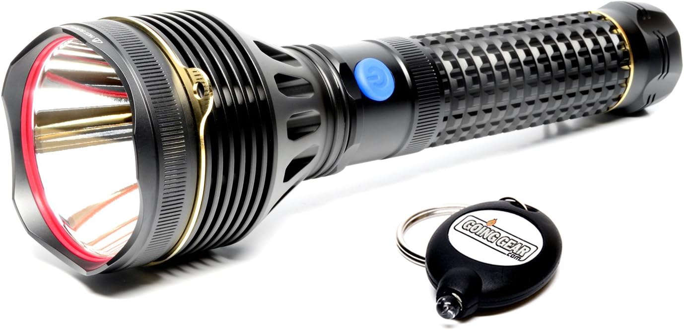 Olight SR95s UT Intimidator SBT-70 1250 Lumens LED Flashlight, Black