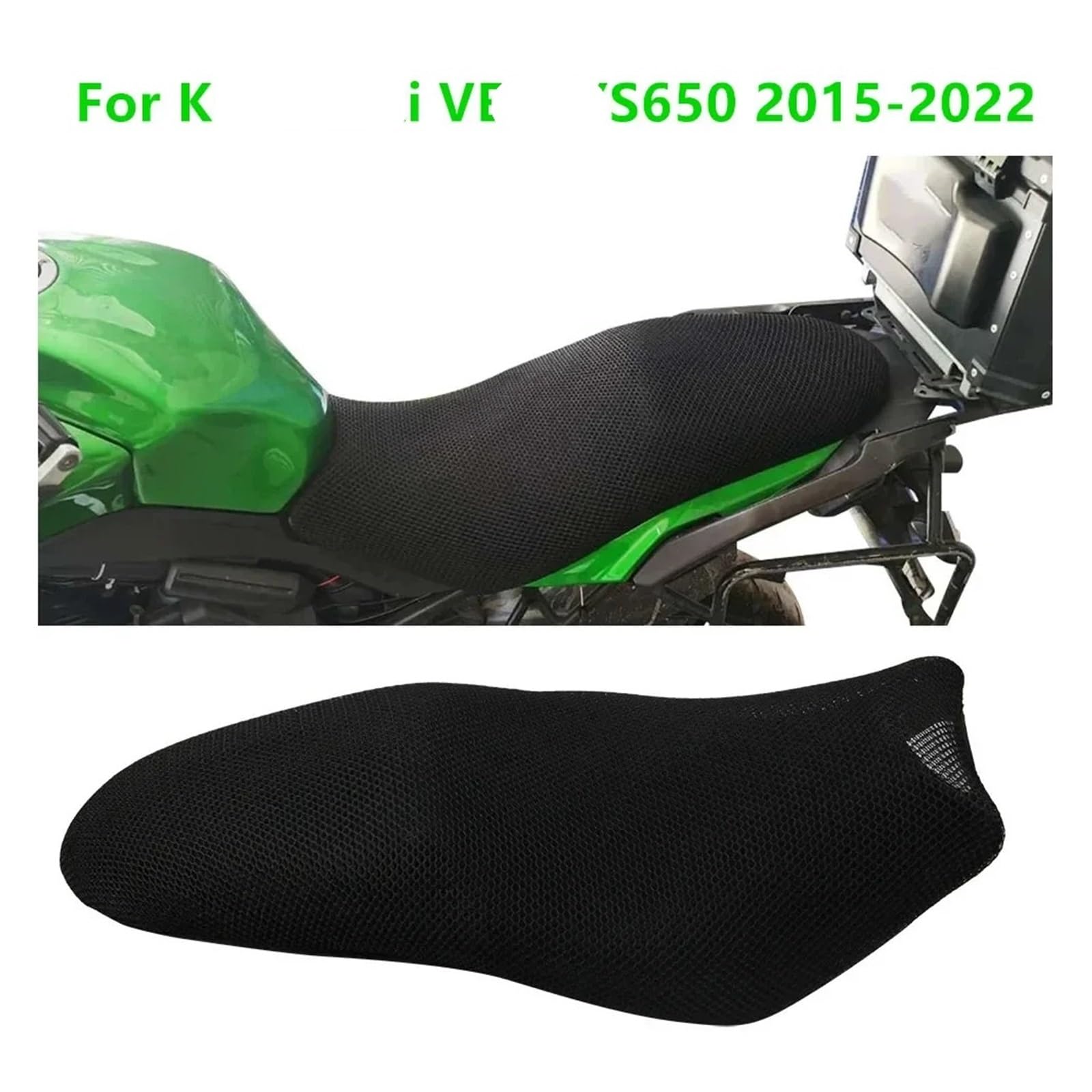 Motociclo Coprisedile Cuscino Sella Per Moto Protezione Solare Protezione Solare Isolamento Termico Traspirante Fodera Cuscino Sedile Per KA&WASAKI Per VER&SYS 650 Per Versys650