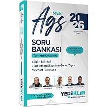Yediiklim 2026 MEB AGS E itim Bilimleri T rk E itim Sisteminin Genel Yap s  Mevzuat Anayasa Tamam   z ml  Soru Bankas