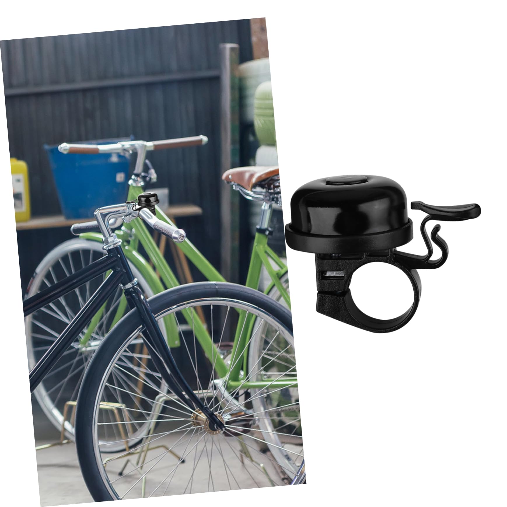 Balacoo 2Pcs Mountain Bike Bell Durable Bike Bells with Crisp Sound for Safety for Cycling Accessories and Early Warning The Road