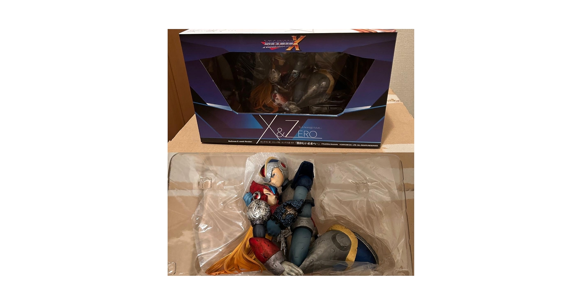 エックス＆ゼロ 『懐かしい未来へ...』 「ロックマンX(コミック版)」 Amazon | ホビージャパン限定 ロックマンX-コミック版- エックス