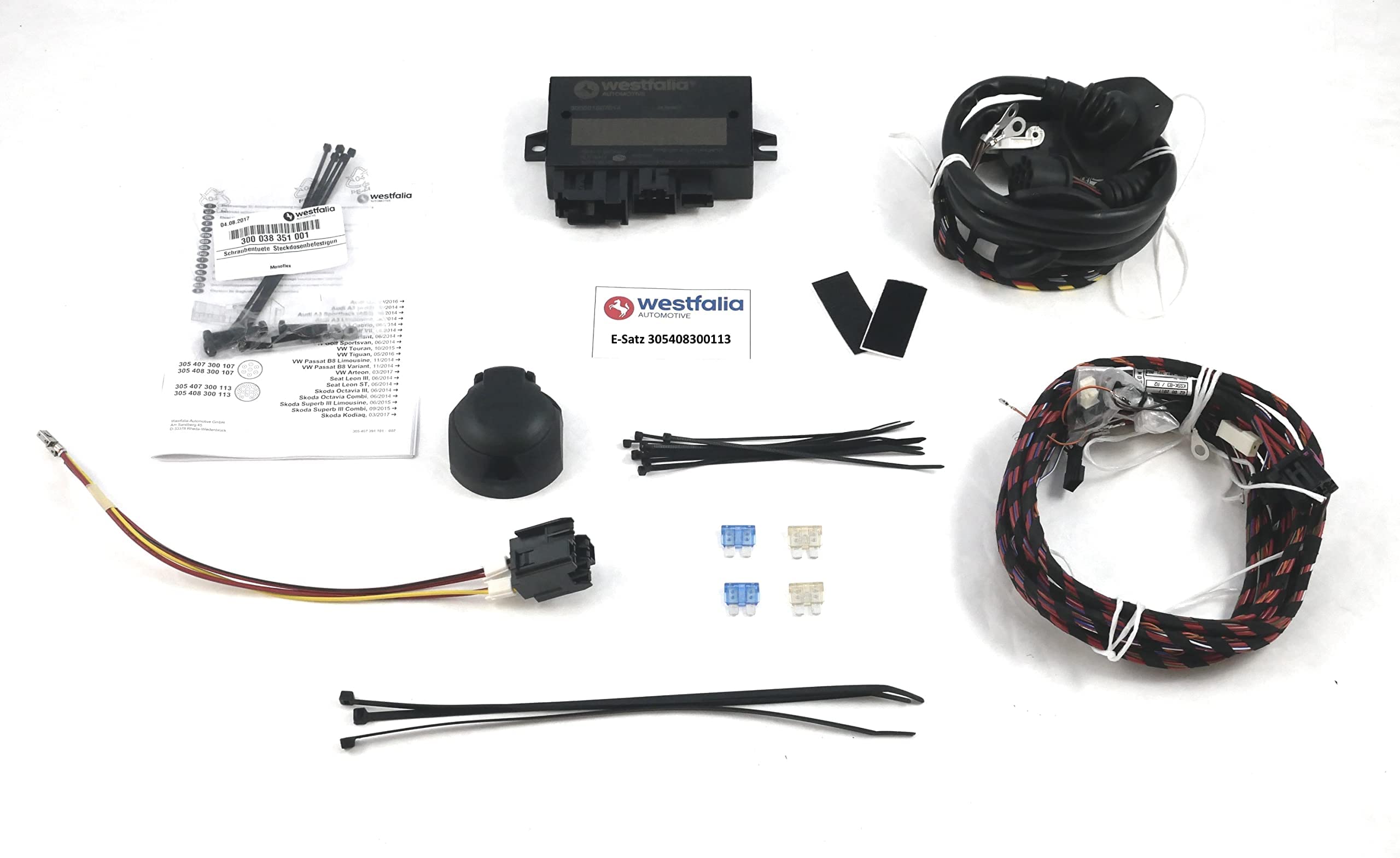 Attelage Démontable Westfalia Pour VW Tiguan 1 (2007-2016) - Charge 2500kg, Faisceau 13 Broches Inclus