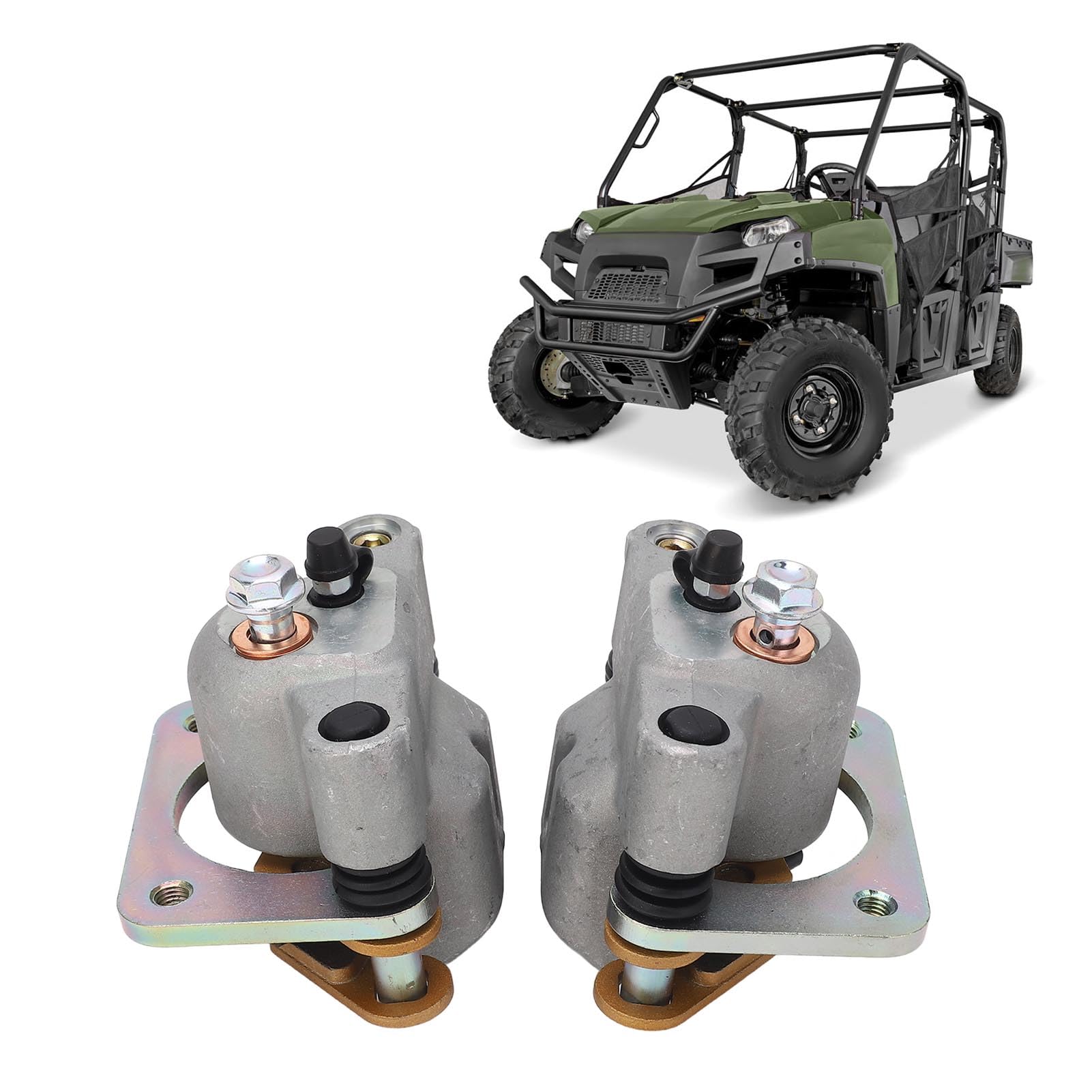 Front Left Right Brake Calipers For Polaris Ranger XP 900 Ranger - Foto 6