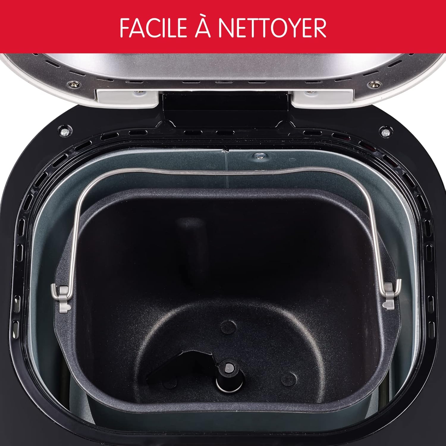 Moulinex OW240E Pain Délices Macchina del Pane in Acciaio Inox con Funzione Yogurt e 20 Programmi Automatici (3 Senza Glutine) per Pane, Pizza, Pasta, Dolci, Marmellate e Cereali, Ricettario Incluso, 720W, Nero Moulinex OW240E Pain Délices Macchina del Pane in Acciaio Inox con Funzione Yogurt e 20 Programmi Automatici (3 Senza Glutine) per Pane, Pizza, Pasta, Dolci, Marmellate e Cereali, Ricettario Incluso, 720W, Nero