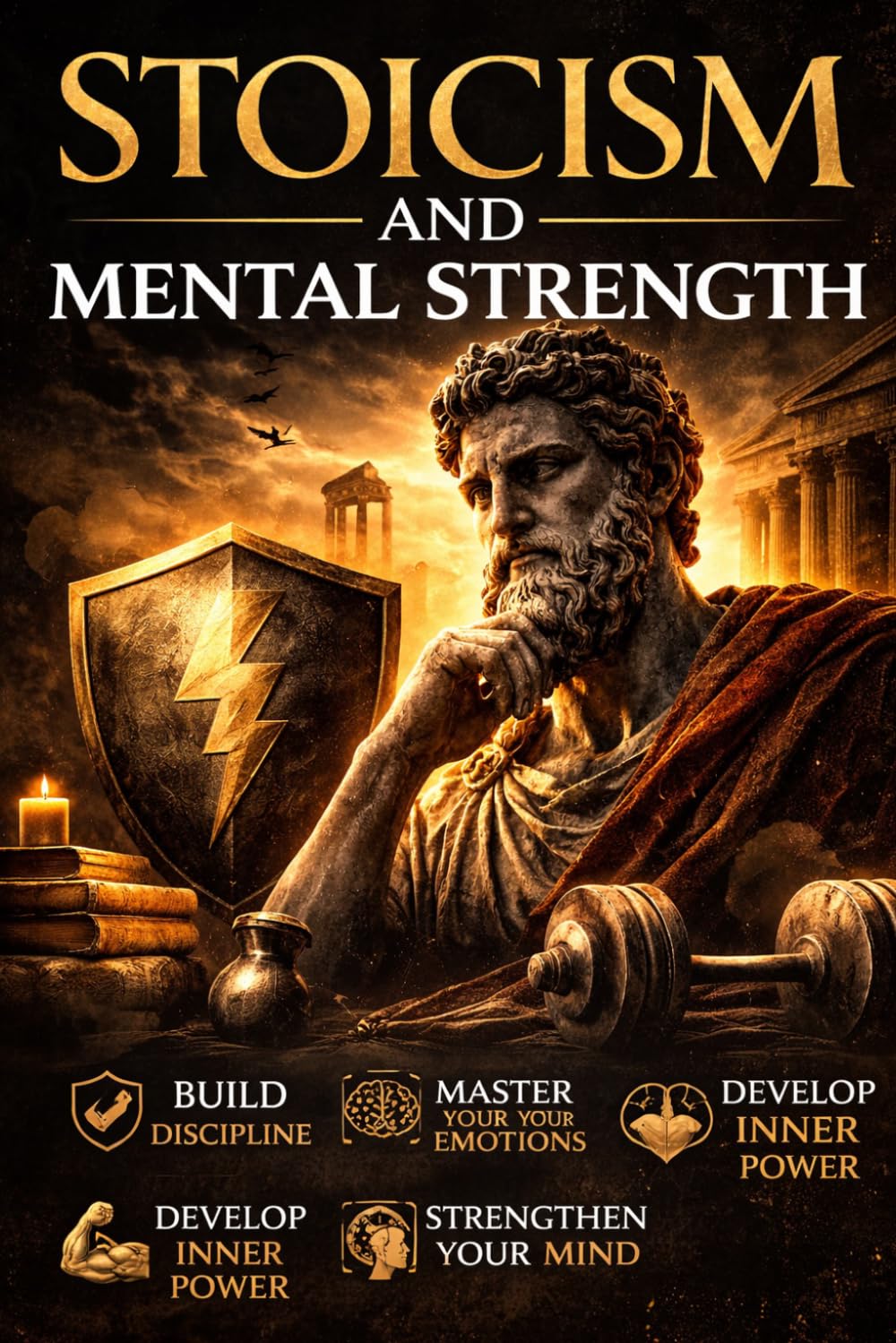 Stoicism and Mental Strength: How to Master Your Emotions, Build Unbreakable Resilience, and Stay Calm in a Chaotic World (The Stoic Path – Ancient Wisdom for Modern Minds)