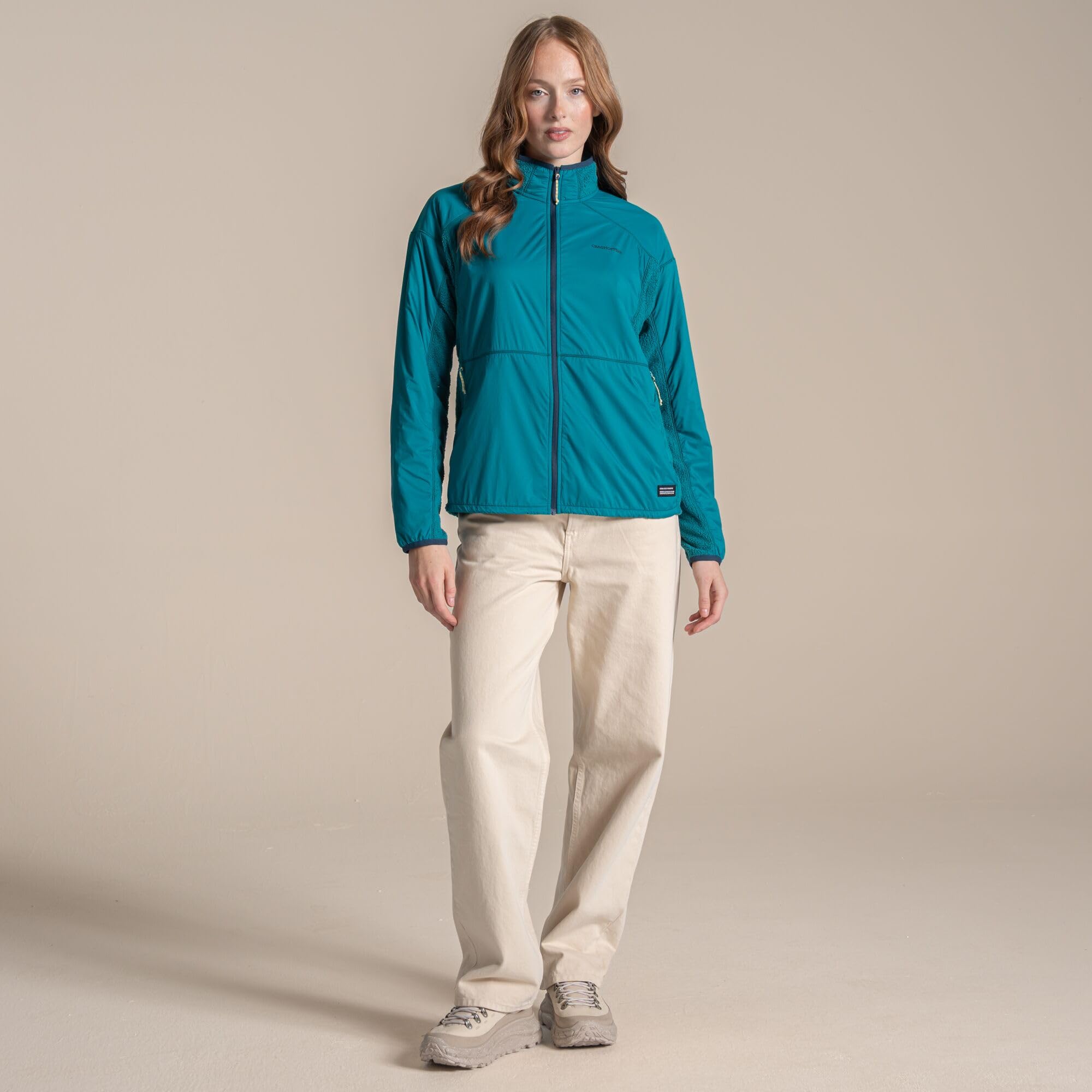 Craghoppers Compresslite Fleece Hybrid Jacket Craghoppers Chaqueta híbrida Compresslite para mujer Mujer (Pack de 1)