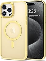 Vista 288 de Anuck - Funda magnética para iPhone 11 compatible con MagSafe, carcasa trasera mate translúcida dura, borde de TPU, delgada, resistente a impactos