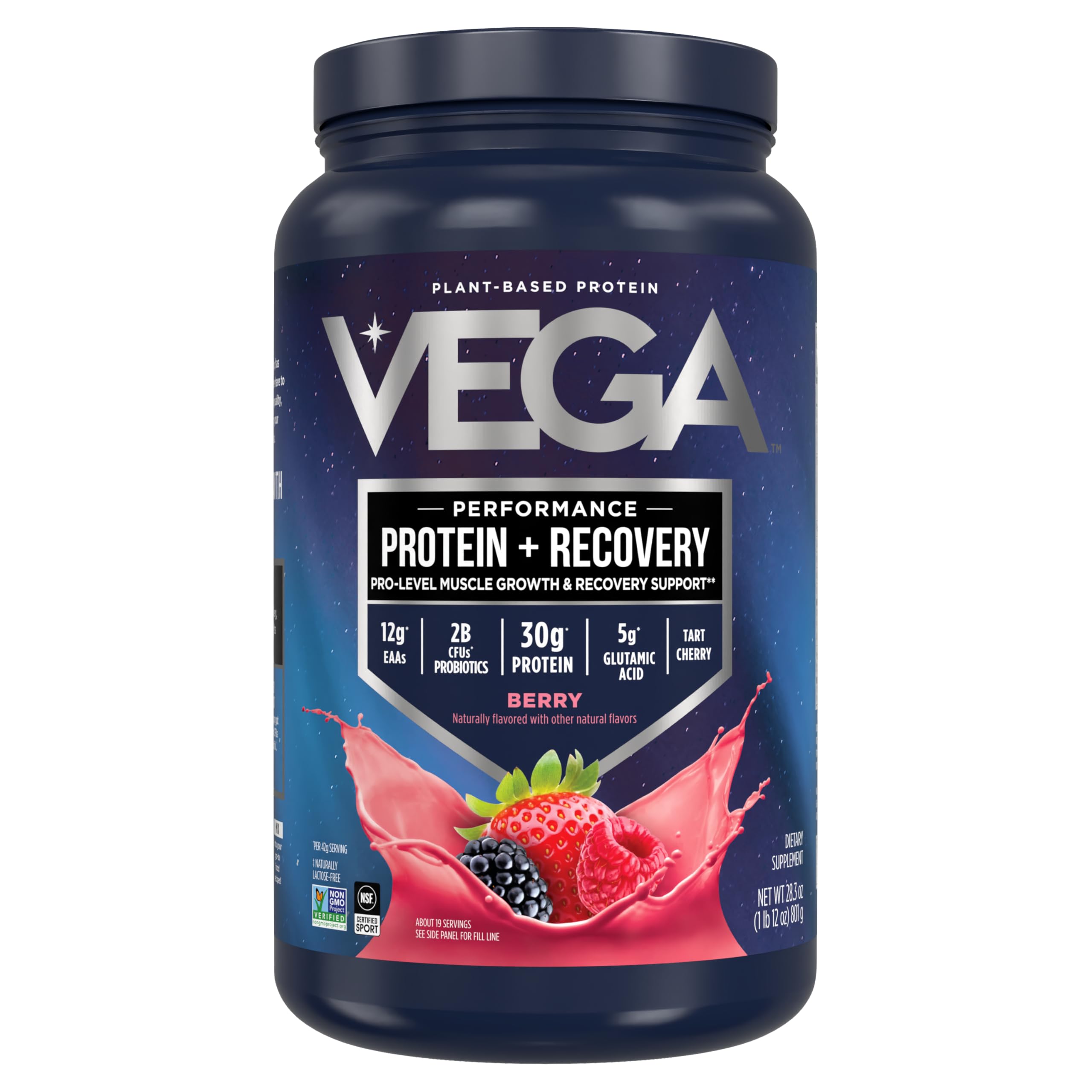 Vega Sport Premium Protein Berry, 28.3 Oz.