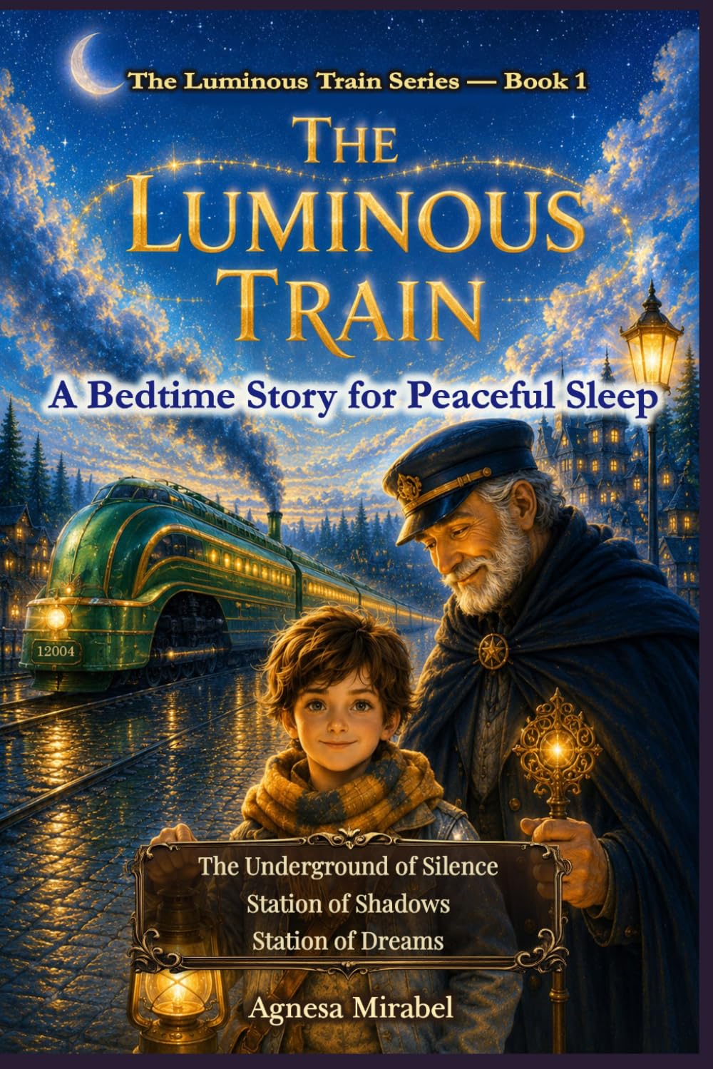 The Luminous Train: A Calming Bedtime Story to Help Children Overcome Fear of the Dark, Quiet Nighttime Thoughts, and Fall Asleep with Confidence