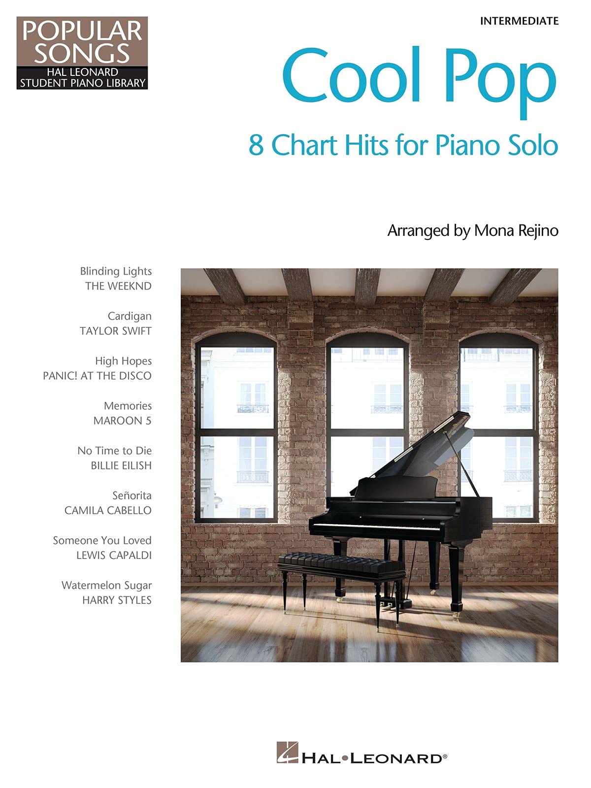 Cool Pop - Popular Songs Series 8 Chart Hits for Intermediate Piano Solo