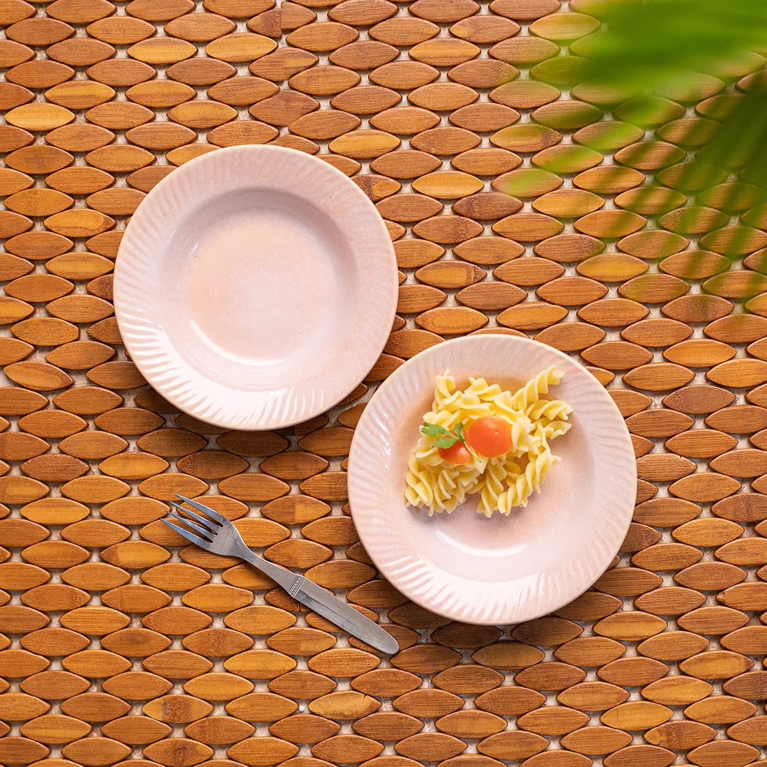 ExclusiveLane Coral Reef Ceramic Quarter Plates Set of 2 (2 Pieces, 7 Inch, Dishwasher & Microwave Safe) | Quarter Plates Ceramic Serving Plates for Snacks Plates Side Plates Set of 2 (B0B92WHDXJ) Amazon Price History, Amazon Price Tracker