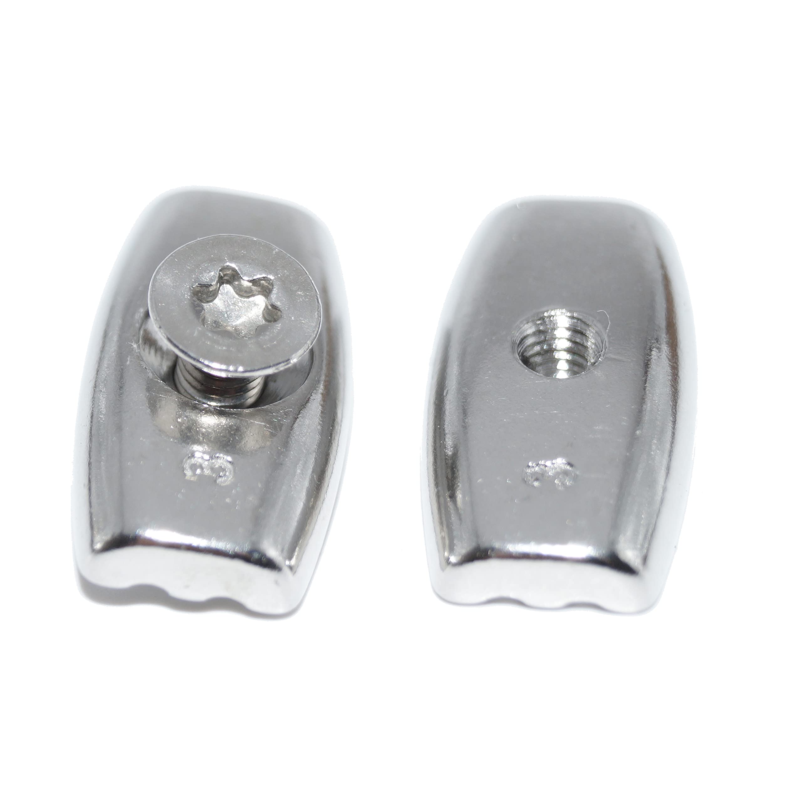 Clip A Croce In Acciaio Inox 316 Per Applicazioni A Traliccio - Foto 2