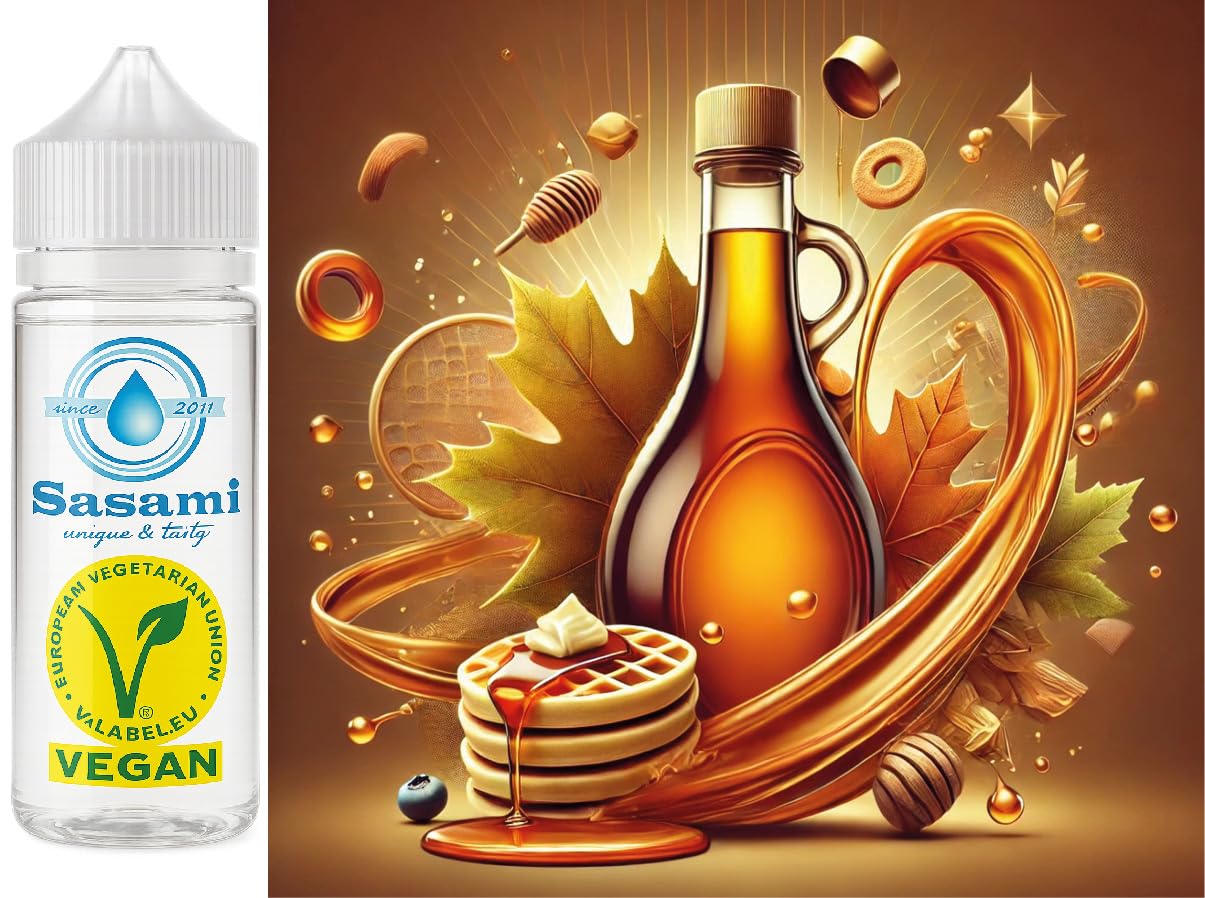 Syrop klonowy aromat koncentrat – Wegański – Sasami – 100ml