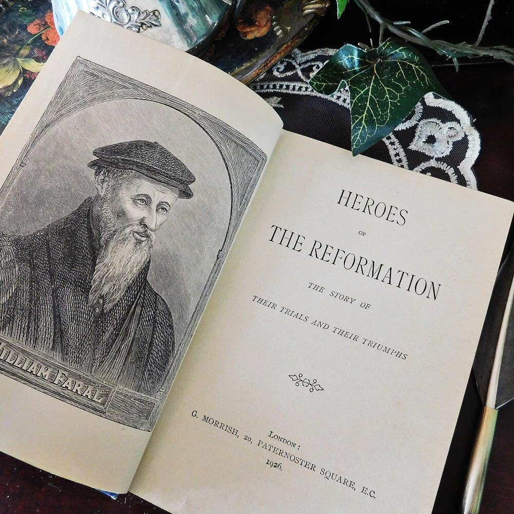 Amazon.co.jp: +。*゜+ 1926年 イギリスの宗教改革の歴史書 古書