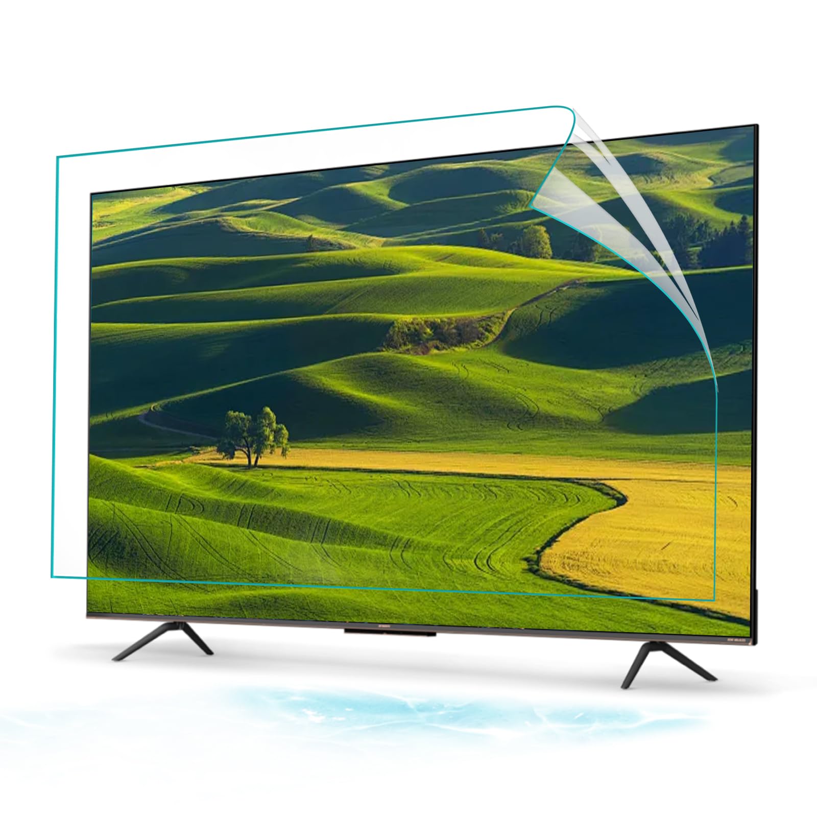 Protecteur d'écran TV 75 pouces anti-lumière bleue mat