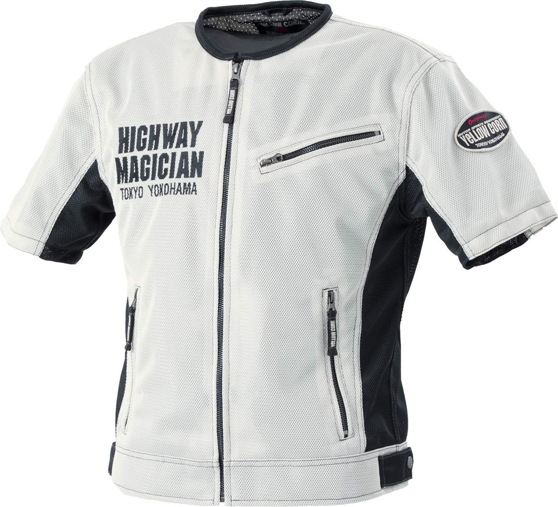 YELLOW CORN YMT-001 バイクジャケット 正規品】5点パッド付イエローコーン メッシュTシャツジャケット