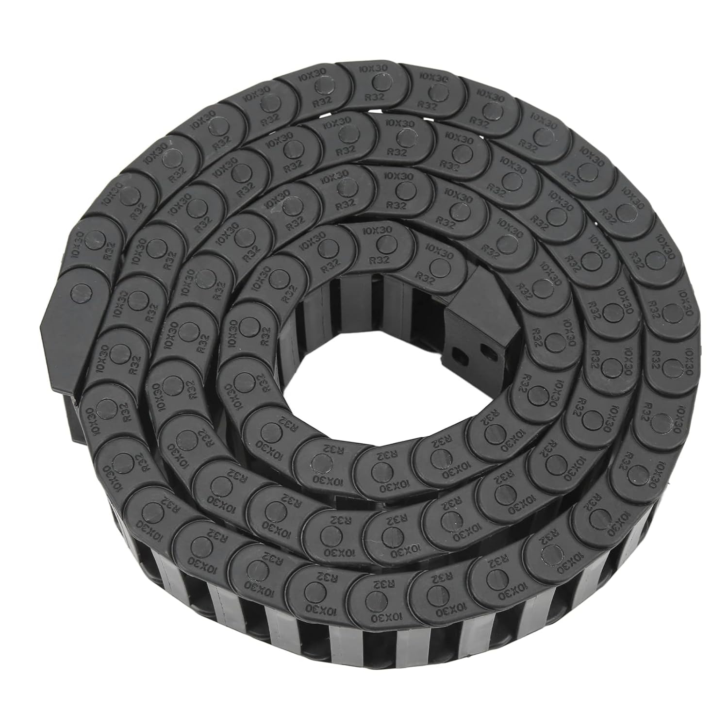 Carrier Drag Chain, Drag Chain Cable Carrier Length 1m3.28ft Internal 10 x 30mm for 3D Printer