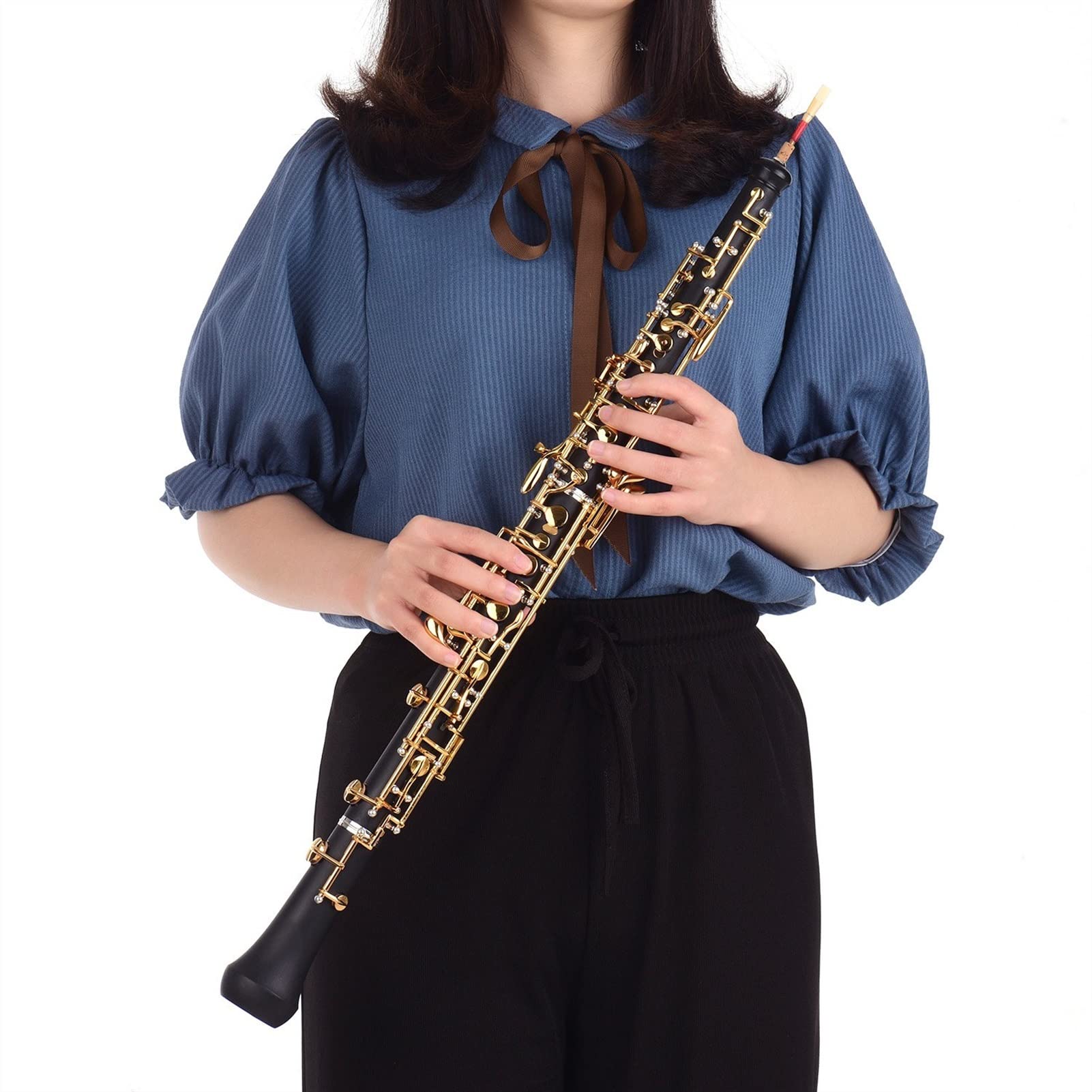 Amazon.co.jp: DZDZDZ プロのオーボエCキー半自動スタイルニッケル