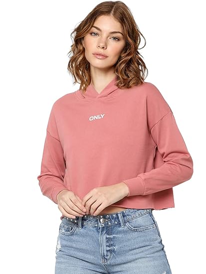 Women's Cotton Hooded Neck Sweatshirt