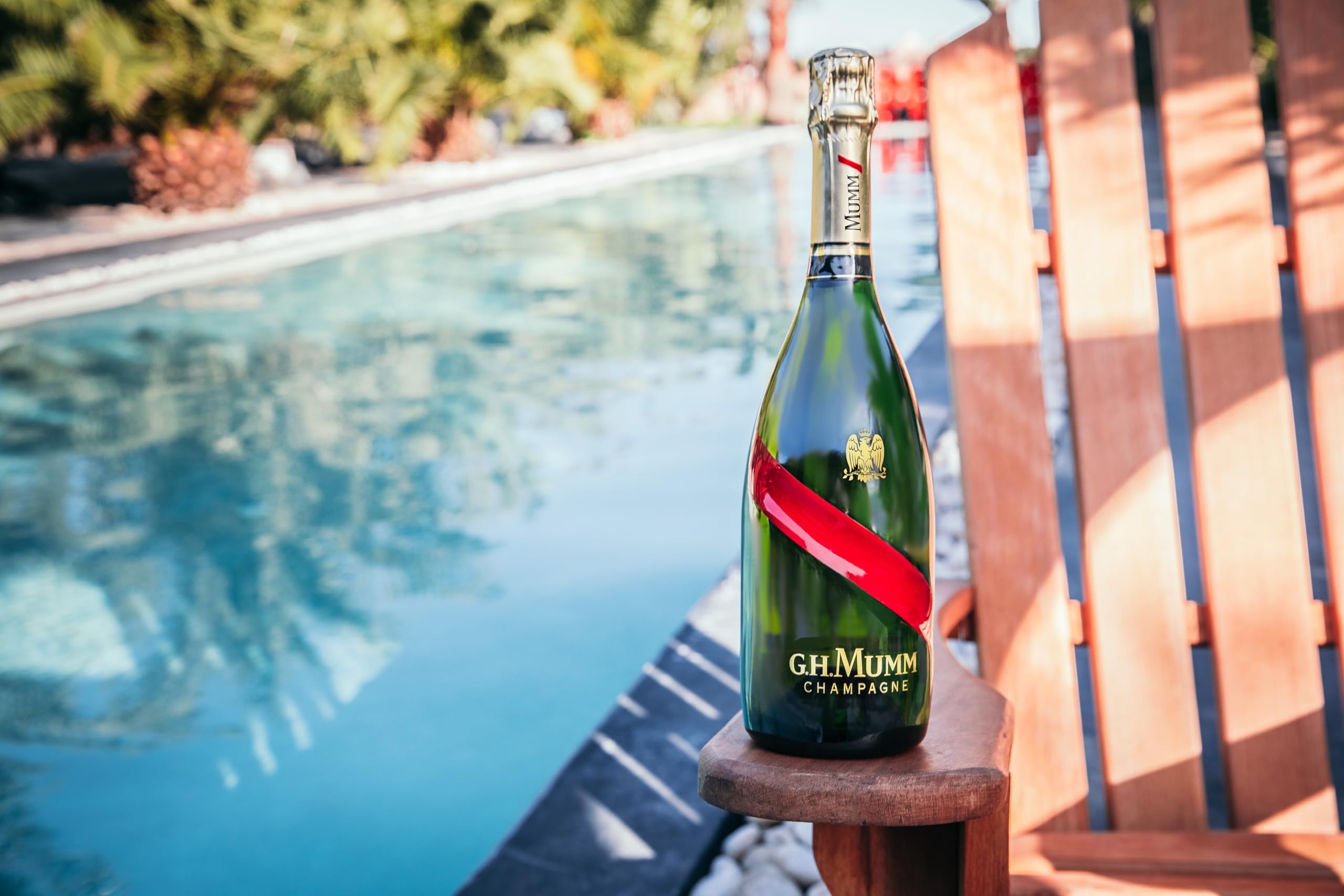 Mumm Cordon Brut Champagne con Estuche, 750 ml