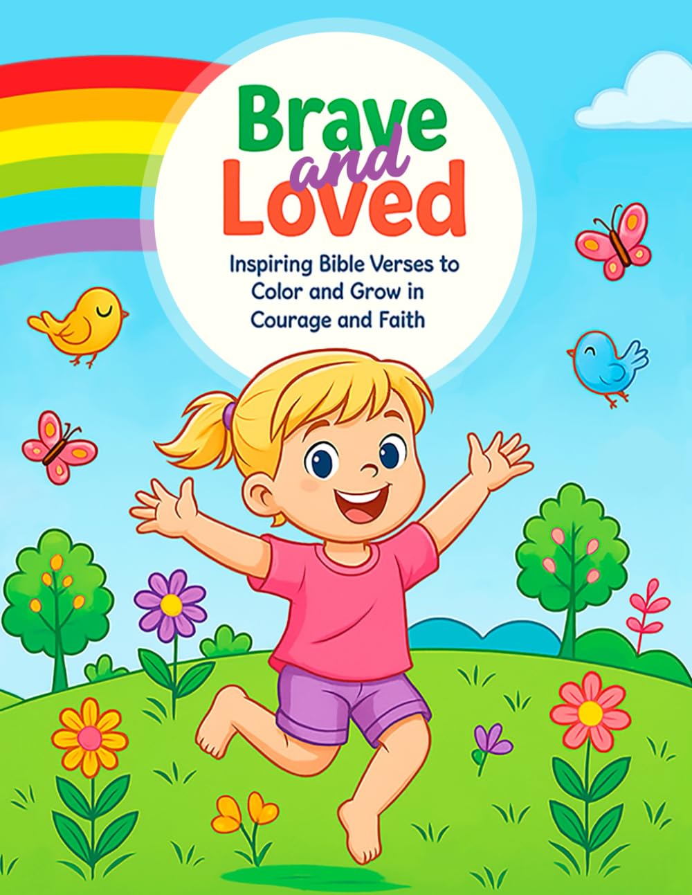 Brave and Loved: Inspiring Bible Verses to Color and grow in Courage and Faith