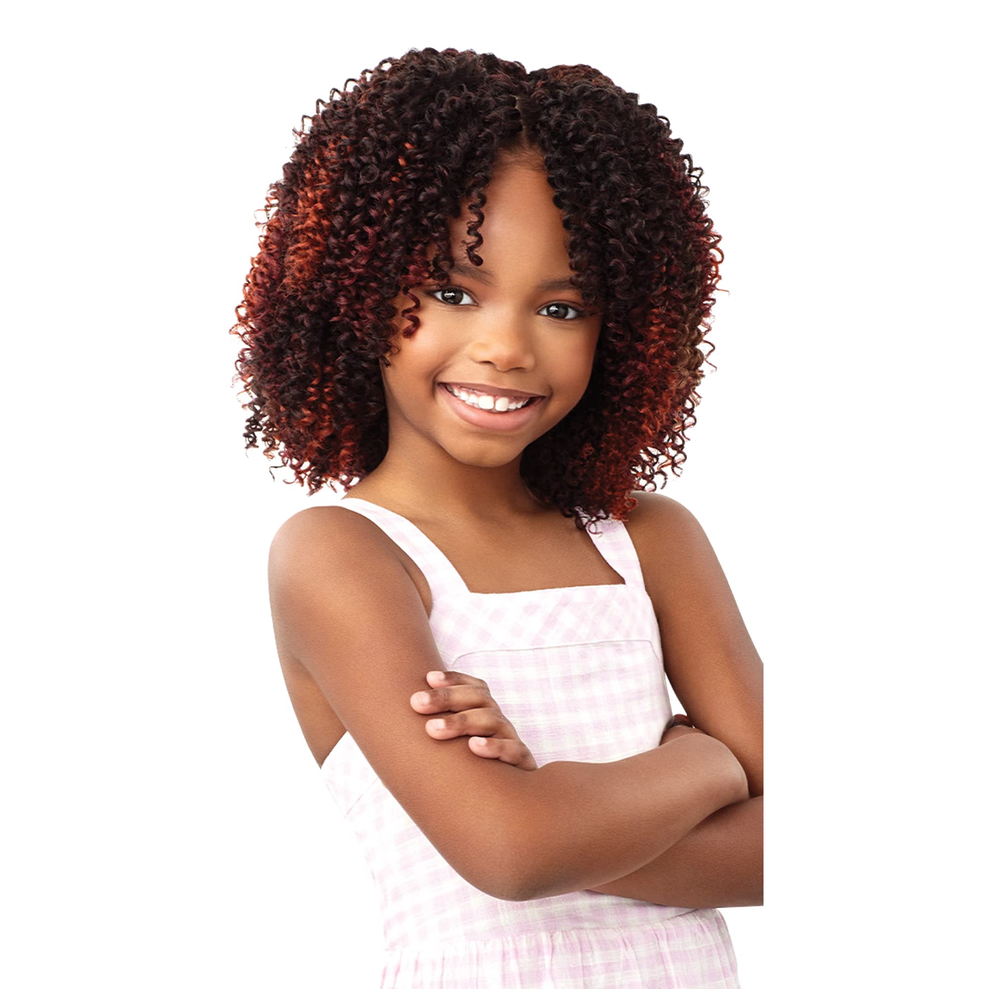 Amazon.com : Outre Crochet Braid X-Pression Lil Looks 2X 4A KINKY