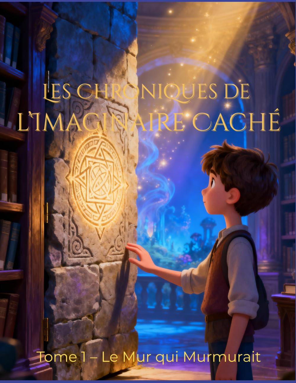 Les Chroniques de l’Imaginaire Caché Tome 1 – Le Mur qui Murmurait: Roman fantastique jeunesse 8-12 ans | Aventure magique et monde caché