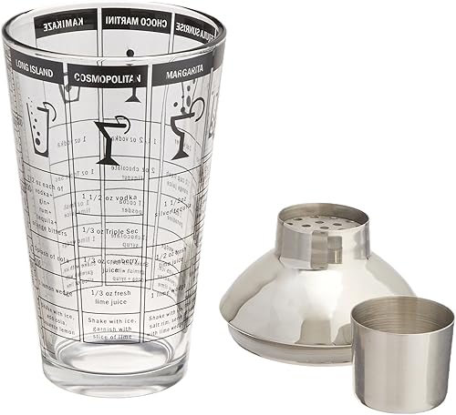 Miniatura 2 de Franmara 8151-BX Coctelera de receta, acero inoxidable/vidrio