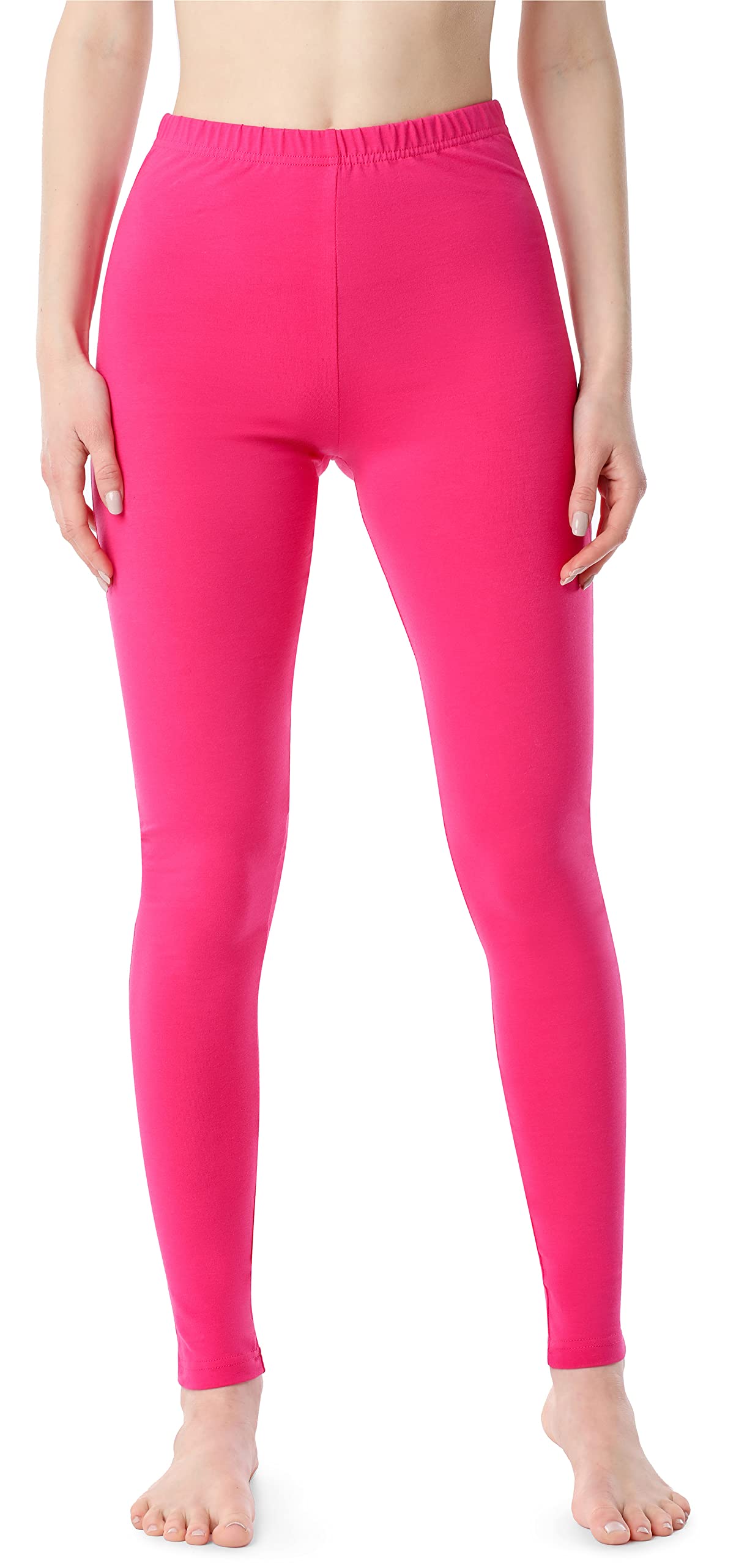 Bellivalini Damen Lange Leggings aus Baumwolle BLV50-198