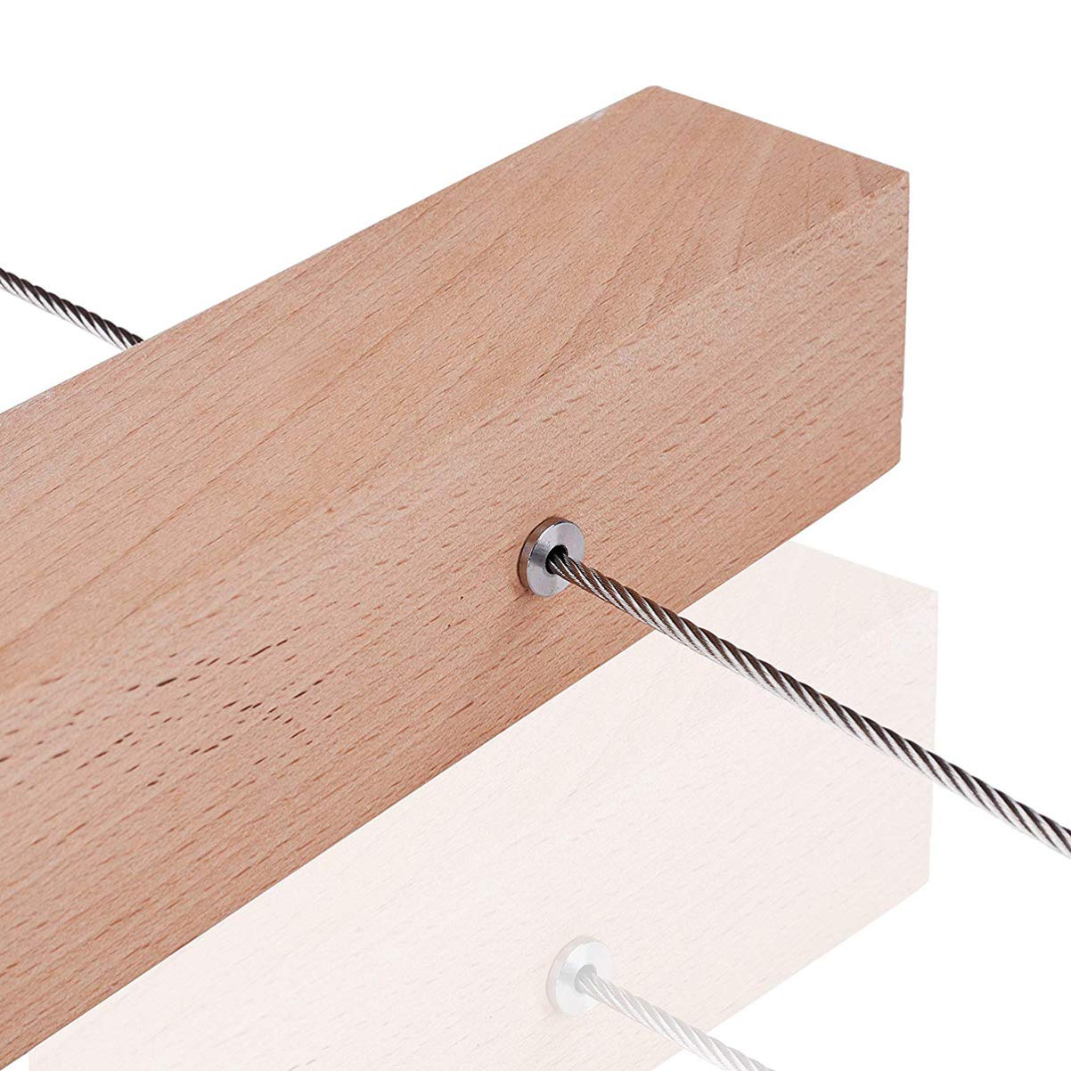 VILLFUL 10pcs Drill Sleeve Wire Kit Steel Sleeve Precision Drilling Axle Cable Sleeves High Grade Material Bearing Jig Bushes Bushing Sleeve Cable Railing Bearing Bushing Silver