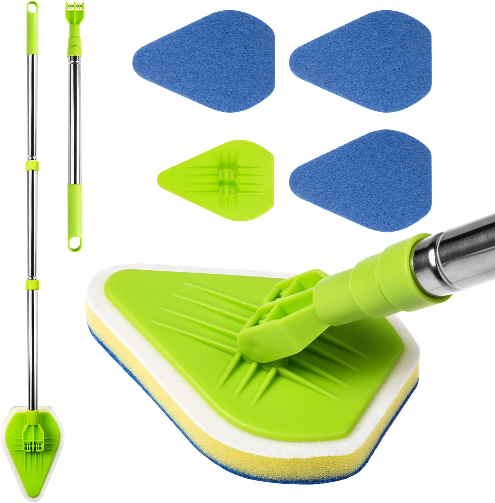 Mini Mop Portable Mop Mini Mop for Small Spaces Wet and Dry Use HandFree Squeeze Mop Powerful