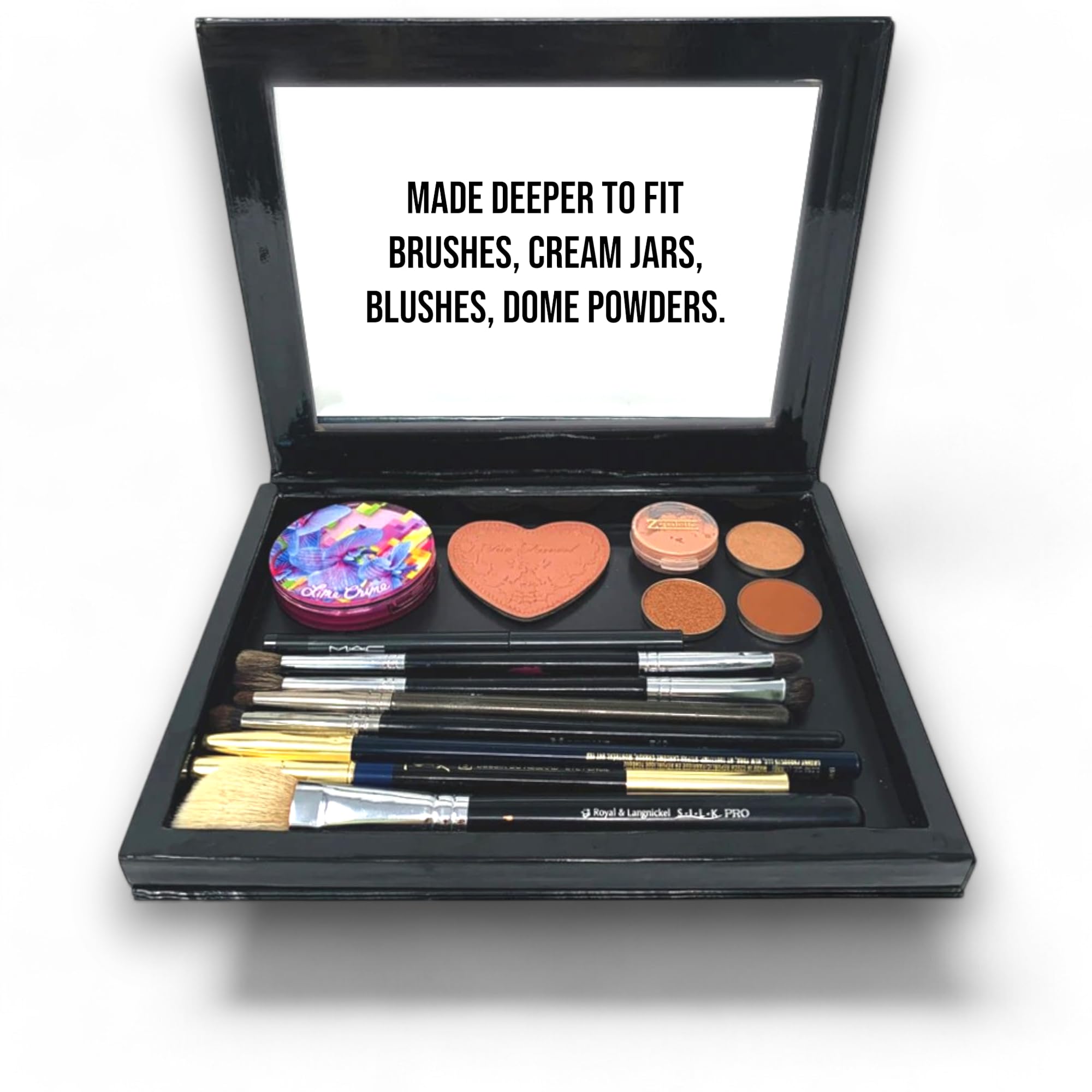 Amazon.com : Z Palette Extra Large Deep Black Empty Magnetic