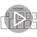 puthiac 16x24 Walnut Oak Wood Picture Frame - Minimalist 16x24 Poster Frame, 16"x24" Frame Wood, Natural Solid Wooden Picture Frames for Wall Art Photo and Prints (3 Pack, Walnut)