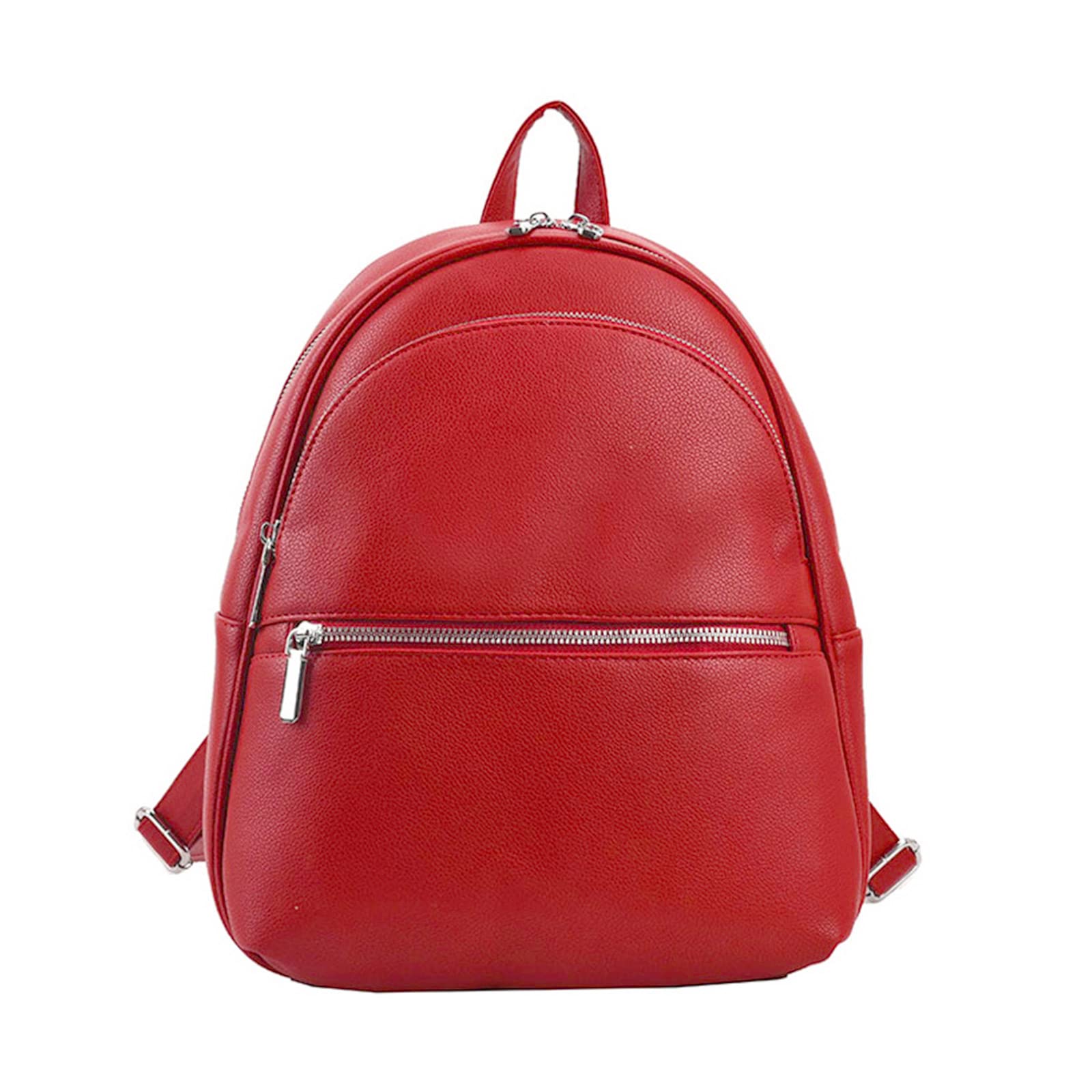 MICFENY Womens Leisure Backpack Ladies Soft Leather Casual Daypack Teenagers School Bag Fashion Travel Backpack Girls Back Packs
