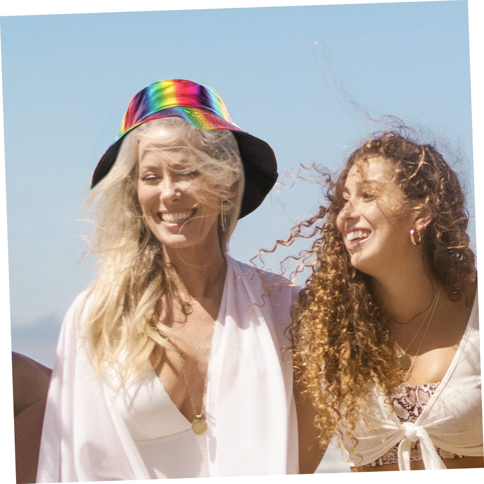 Homoyoyo Visera para El Sol para Mujer Sombrero De Pescador con Visera para Exteriores Fiesta Playa Sombrero De UV De Pesca Gorras De Verano para Hombre Tela Colorida