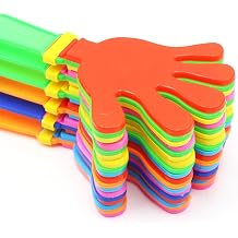 DFsucces 10pcs Hand Crack Clap Toys Cheer Cheer Cheering Party Spirit Stick Game Accessories Sports Event Birthday Party Supplies