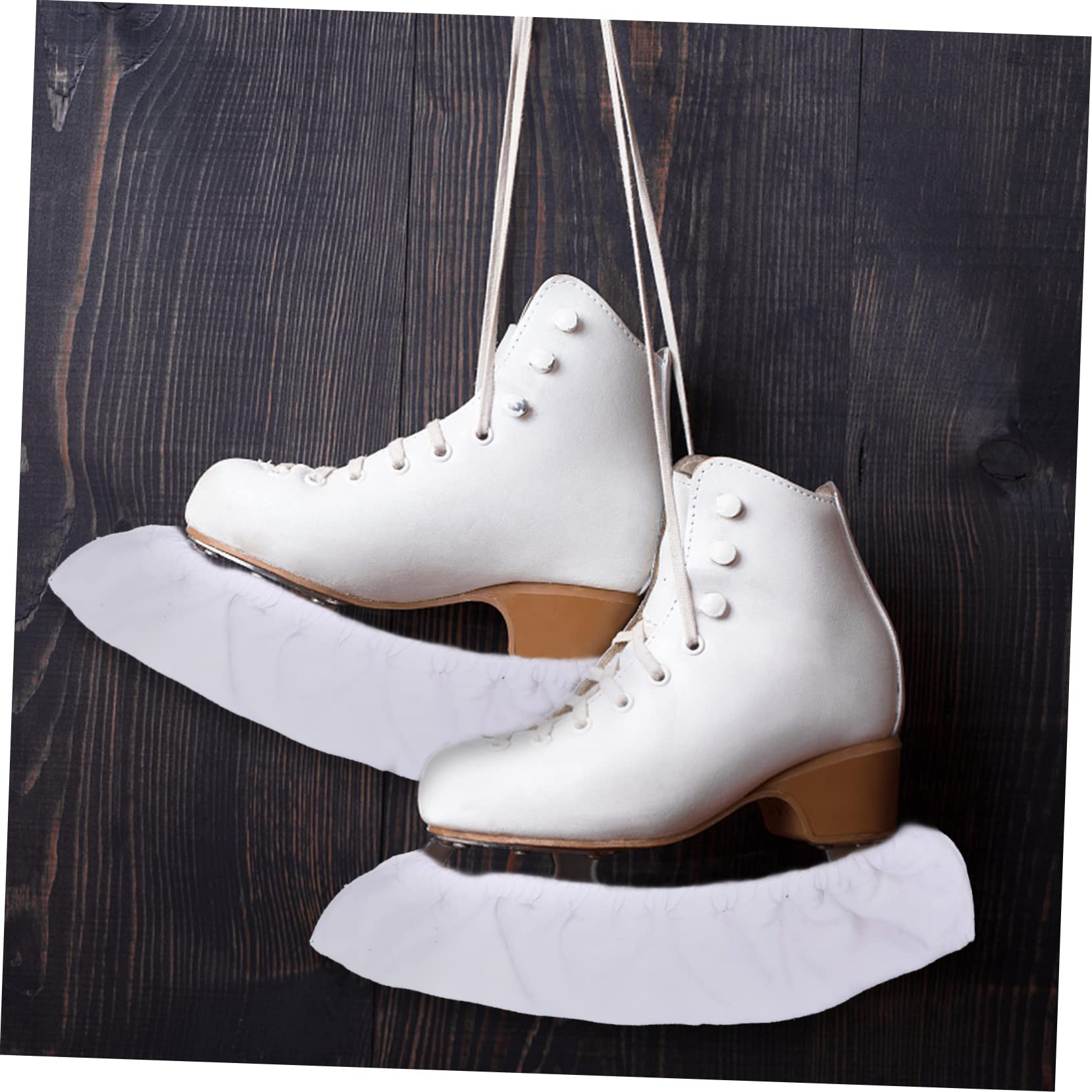BESPORTBLE Lot De 2 Paires De Patins À roulettes pour Adultes pour Patins À Glace Patins Artistiques Robustes Et Flexibles Absorbant l'eau